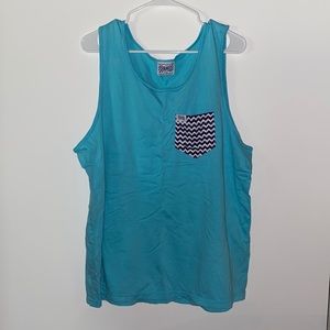 The Fraternity Collection Chevron Pocket Tank